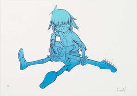 Artwork - Noodle (Blue Signed)