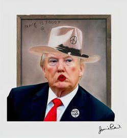 Artwork - Trump! Peace Fucker!! (Signed)
