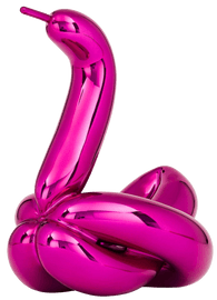 Artwork - Balloon Swan (Magenta)