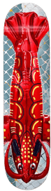 Artwork - Lobster Skateboard