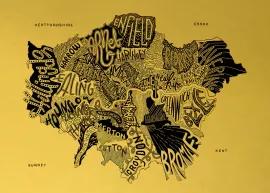 Artwork - London Boroughs Gold