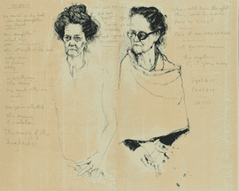 Artwork - Double Diana with Poem