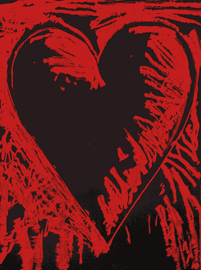 Artwork - The Black and Red Heart