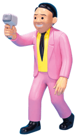 Artwork - Idiotmeter Man (Pink)