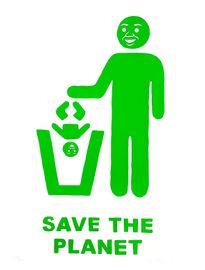 Artwork - Save The Planet (Green)