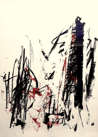 Artwork - Arbres (Rouge)