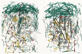 Artwork - Sunflower I (Diptych)