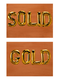 Artwork - Solid Gold (Diptych)