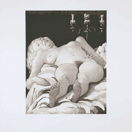 Artwork - Nude on a Table
