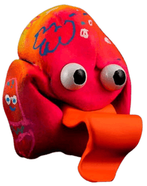 https://cdn.fairart.io/thumbnail_Jon_Burgerman_Slimon_Hand_Finsihed_1_ececa10e94.png - 0