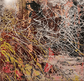Artwork - Hand Embellished Record Arthur Baker