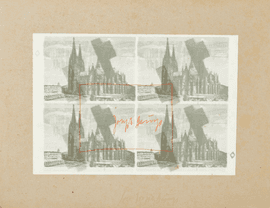 Halved Feltcross Over Cologne