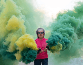 Artwork - On Fire at Eighty