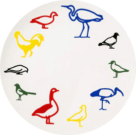 Artwork - Artist Plate Project 2021 (Julian Opie)