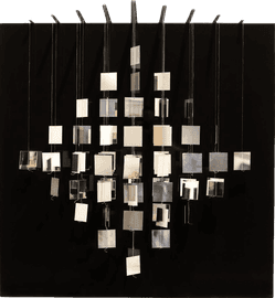Artwork - Polyedre Virtuel sur font NOIR