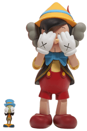 Artwork - Pinocchio & Jiminy Cricket