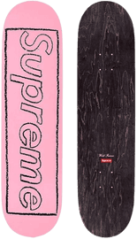 Artwork - Supreme Skateboard (Pink)
