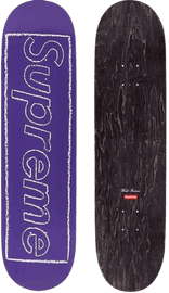 Artwork - Supreme Skateboard (Violet)