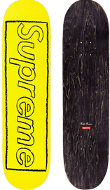 Supreme Skateboard (Yellow)