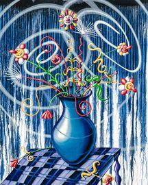 Flores (Blue)