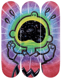 Peanuts by Kenny Scharf – Triptych