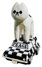Artwork - The Cat Car (Vans Checkers)