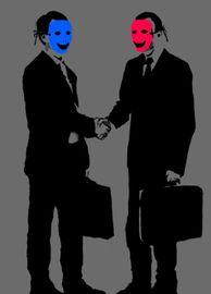 Business World (Blue & Pink)