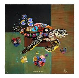 https://cdn.fairart.io/thumbnail_Louis_Masai_Turtle_Love_Affair_Butterfly_Fish_2_2584788897.webp - 1