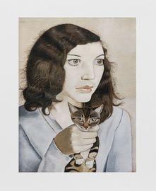 Artwork - Girl with a Kitten, 1947