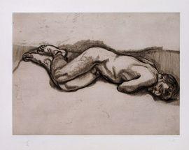 Naked Man On a Bed