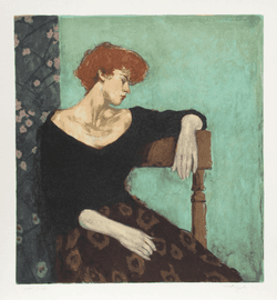 Artwork - Seated Profile