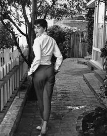 Artwork - Audrey Hepburn Walking Away, 1953