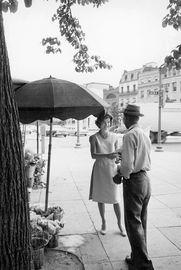 Artwork - Kennedy, Jackie Outside Flower Shop, 1959