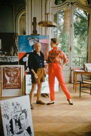 Artwork - Picasso with Bettina and Umbrella 1955