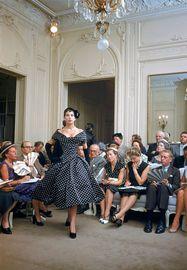 Artwork - Salon Dior Portobello Red Gown, 1954 #2