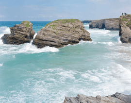 Artwork - Las Catedrales Waves