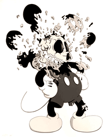Artwork - Deconstructed Mouse (Mono - 2018)