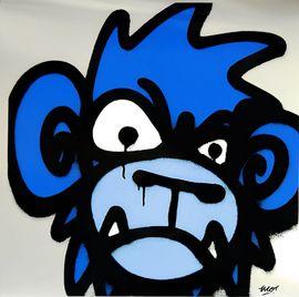 Artwork - Monkey (Blue)