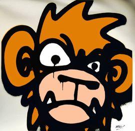 Artwork - Monkey (Orange)