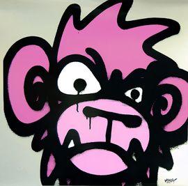 Artwork - Monkey (Pink)