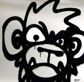 Artwork - Monkey (Silver)