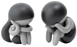 Artwork - Lonely Couple