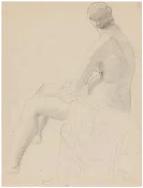 Nude with Drape