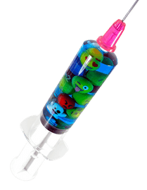Artwork - Do No Harm 2 Syringe (Emoji - Blue)