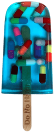 Artwork - Ice Lolly (Pills Blue)
