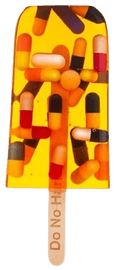 Artwork - Ice Lolly (Pills Yellow)