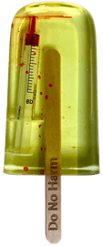 Artwork - Ice Lolly (Syringe Yellow)