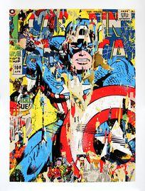 Captain America (Hand Finished)