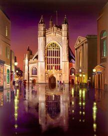 Artwork - Bath Abbey Reflections II