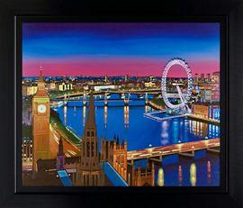 Capital View - Canvas on Board Edition